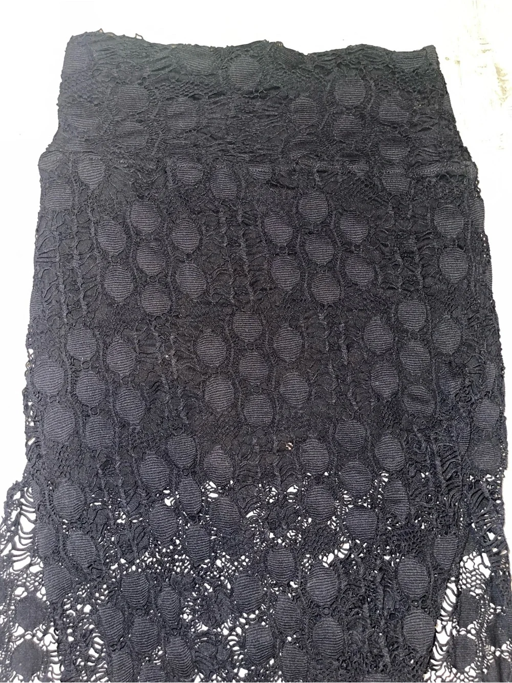 Phax Swimwear Maxi Skirt Lace Black Size Medium M